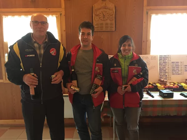 Podio categoria B 300 m